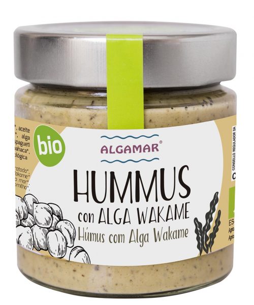 algamar hummus con alga wakame algamar hummus con alga wakame
