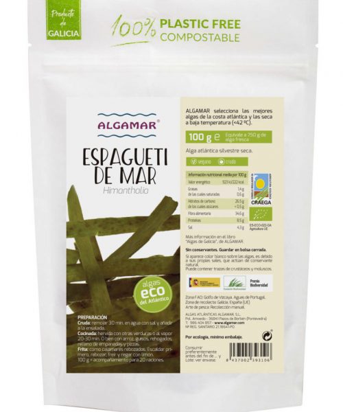 espagueti de mar 100g algamar espagueti de mar 100g algamar